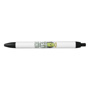 I Love Jesus And Pickles Black Ink Pen