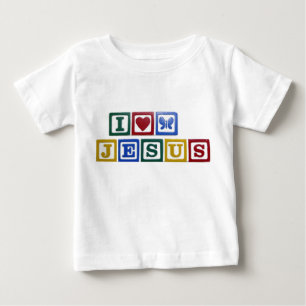 I Love Jesus Baby T-Shirt