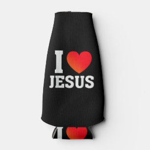 I Love Jesus Bottle Cooler