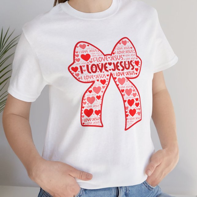  I LOVE  JESUS BOWS T-Shirt (Creator Uploaded)