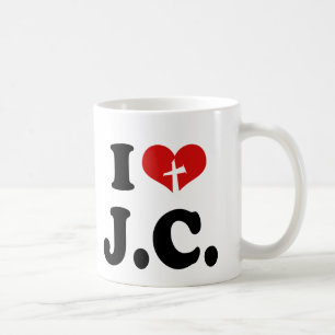 I Love Jesus Christ Coffee Mug