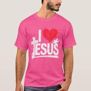 I Love Jesus Christian T-Shirt