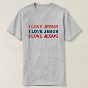 I Love Jesus Christian T-Shirt