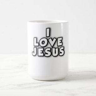 I Love Jesus Coffee Mug