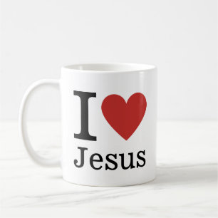 I ❤️ Love Jesus CUSTOMIZABLE Mug
