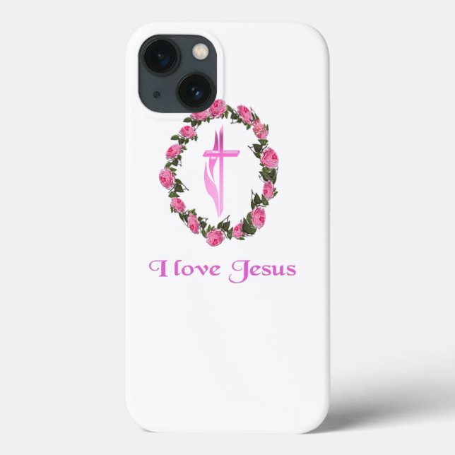I love Jesus gifts Case-Mate iPhone Case (Back)