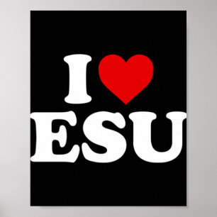 I Love Jesus - Heart Pullover HoodieFeatures a red Poster