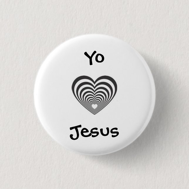 I love Jesus in spanish 3 Cm Round Badge (Front)