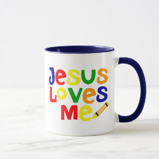 I Love Jesus / Jesus Loves Me Coffee Mug