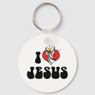 I Love Jesus Keychain
