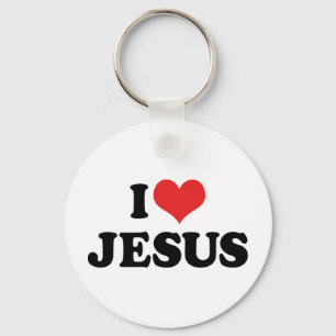 I Love Jesus Keychain