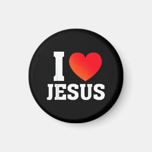 I Love Jesus Magnet