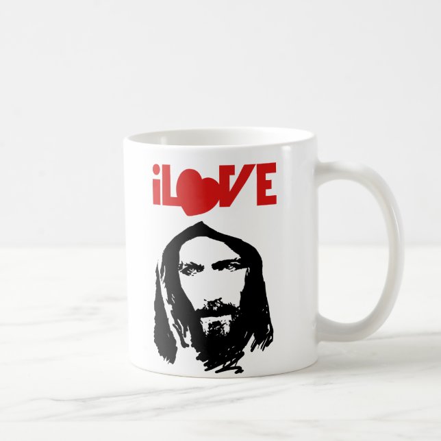 I Love Jesus Mug (Right)
