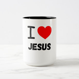 I LOVE JESUS MUG