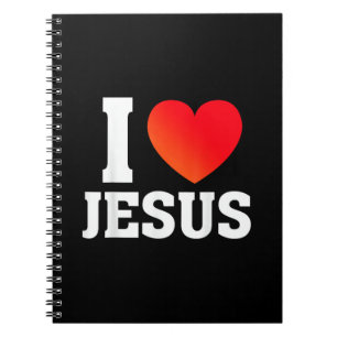 I Love Jesus Notebook