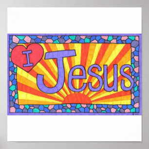 I Love Jesus! Poster