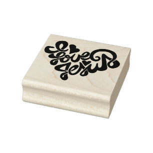 I love Jesus Rubber Stamp