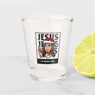 I LOVE JESUS SHOT GLASS