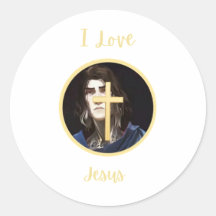 I Love Jesus Sticker