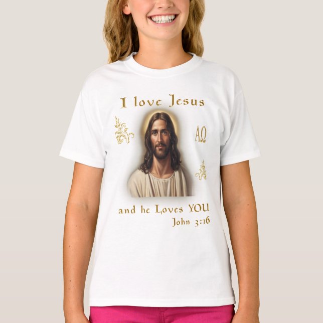 I love Jesus T-Shirt (Front)