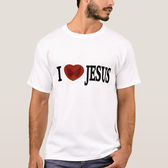I Love Jesus T-Shirt (Front)