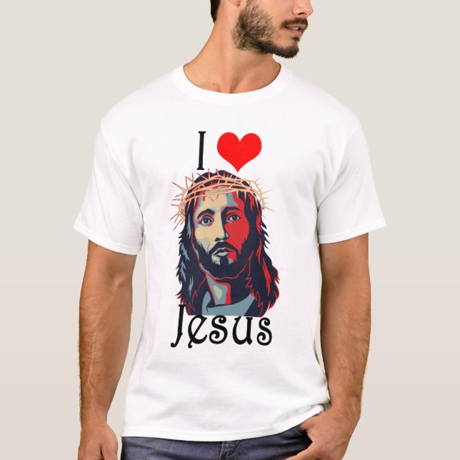 I love Jesus T-Shirt (Front)