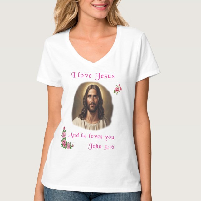 I love Jesus T-Shirt (Front)