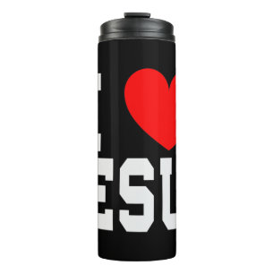 I Love Jesus T-ShirtAre you a Patriotic devotee of Thermal Tumbler