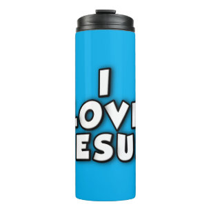 I Love Jesus Thermal Tumbler