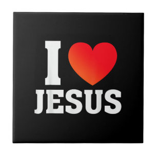 I Love Jesus Tile