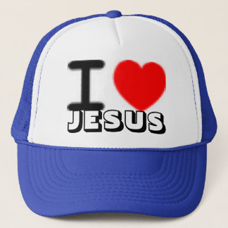 i love JESUS Trucker Hat