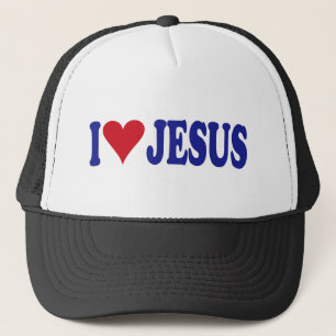 I Love Jesus Trucker Hat