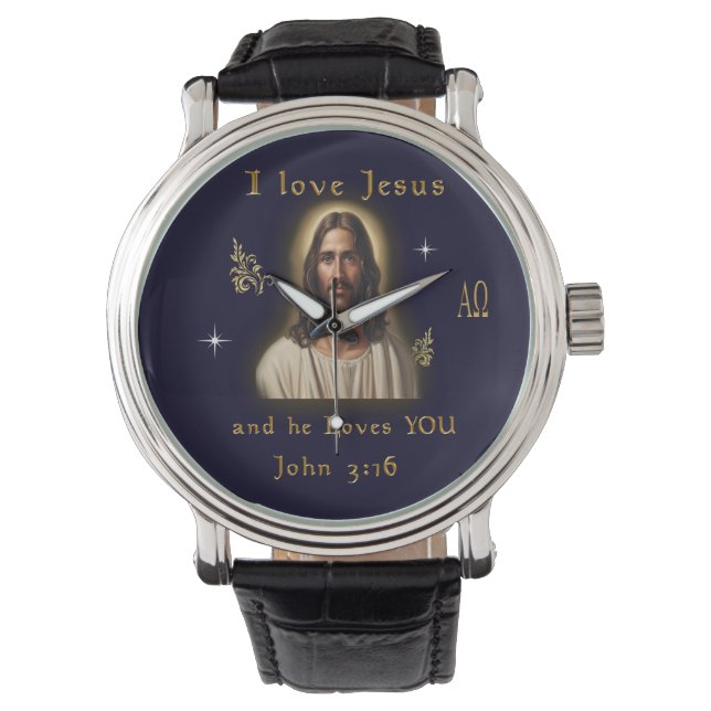 I love Jesus Watch (Front)