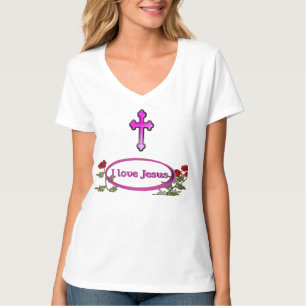 I love Jesus womans clothing T-Shirt