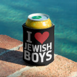 I Love Jewish Boys I Heart Jewish Boys Hanukkah<br><div class="desc">I Love Jewish Boys I Heart Jewish Boys Hanukkah</div>