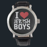 I Love Jewish Boys I Heart Jewish Boys Hanukkah<br><div class="desc">I Love Jewish Boys I Heart Jewish Boys Hanukkah</div>