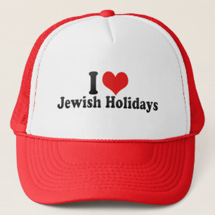 I Love Jewish Holidays Trucker Hat
