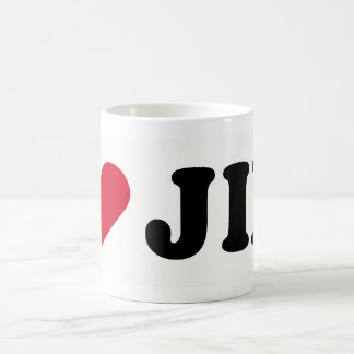 I LOVE JIM COFFEE MUG