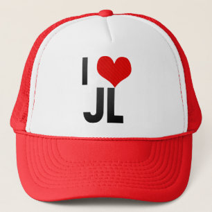 I Love JL Trucker Hat