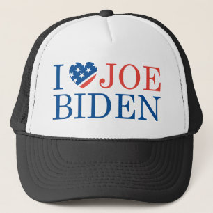 I Love Joe Biden 2020 Trucker Hat