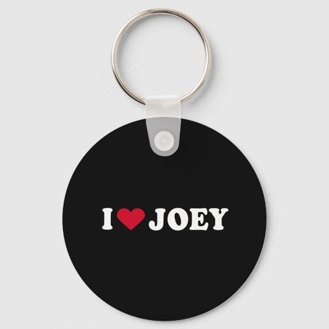 I LOVE JOEY KEY RING (Front)