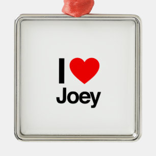 i love joey metal tree decoration