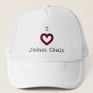I Love John Galt Trucker Hat