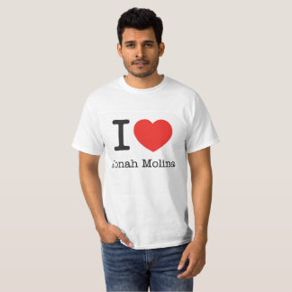 I LOVE JONAH MOLINA T-Shirt
