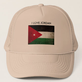 I Love Jordan Flag Trucker Hat Men Cap