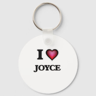 I Love Joyce Key Ring