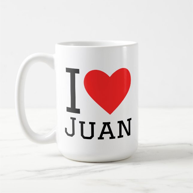 I love Juan  Coffee Mug (Left)