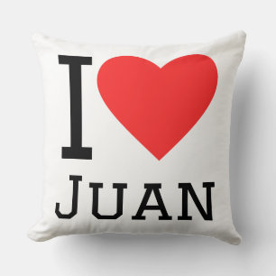 I love Juan Cushion