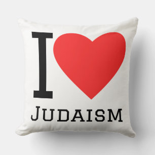 I love Judaism  Cushion