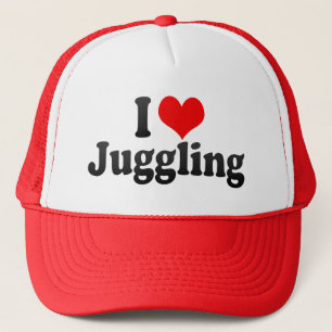 I Love Juggling Trucker Hat